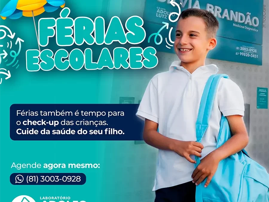Férias Escolares é no Adolfo Lutz Kids