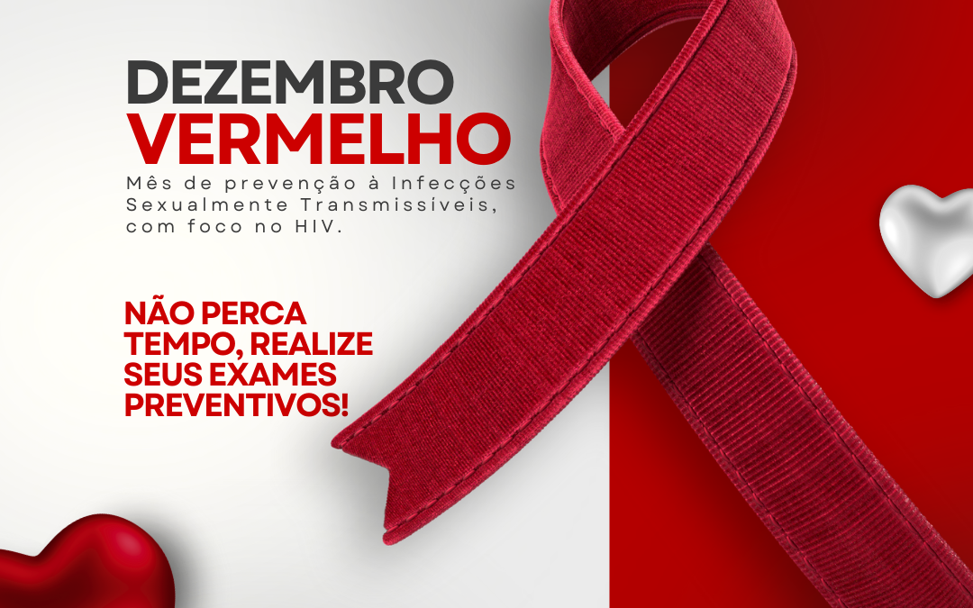 Dezembro Vermelho: Laboratório Adolfo Lutz Reforça a Importância da Prevenção às Infecções Sexualmente Transmissíveis
