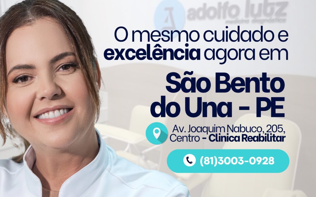 São Bento do Una agora conta com a qualidade Adolfo Lutz!